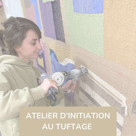 Atelier d'initiation au tuftage (2 demi-journées)