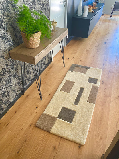 TAPIS GÉOMÉTRIQUE NATUREL