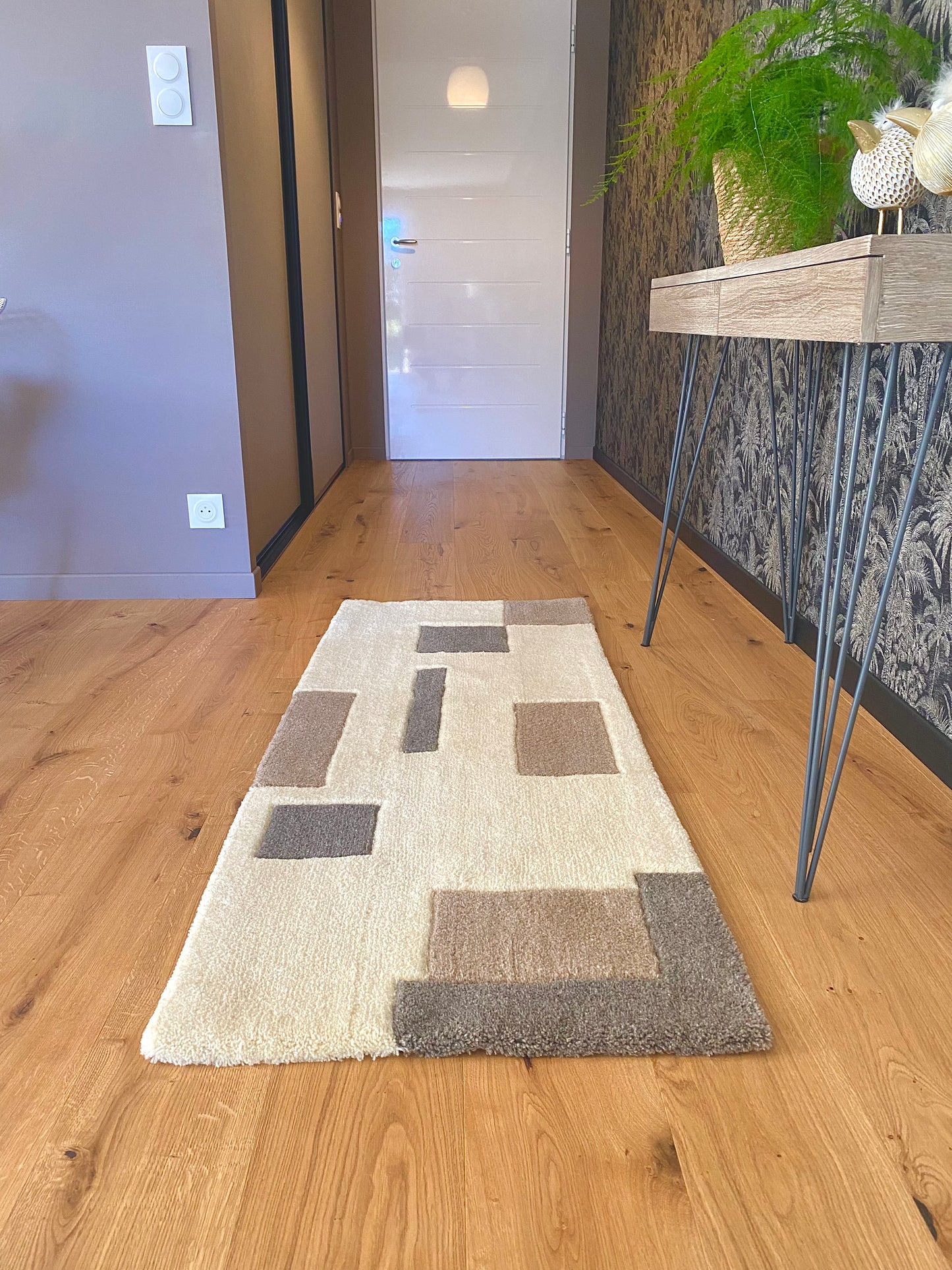 NATURAL GEOMETRIC CARPET