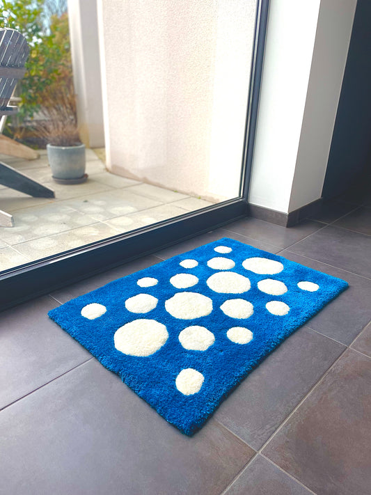 The polka dot rug